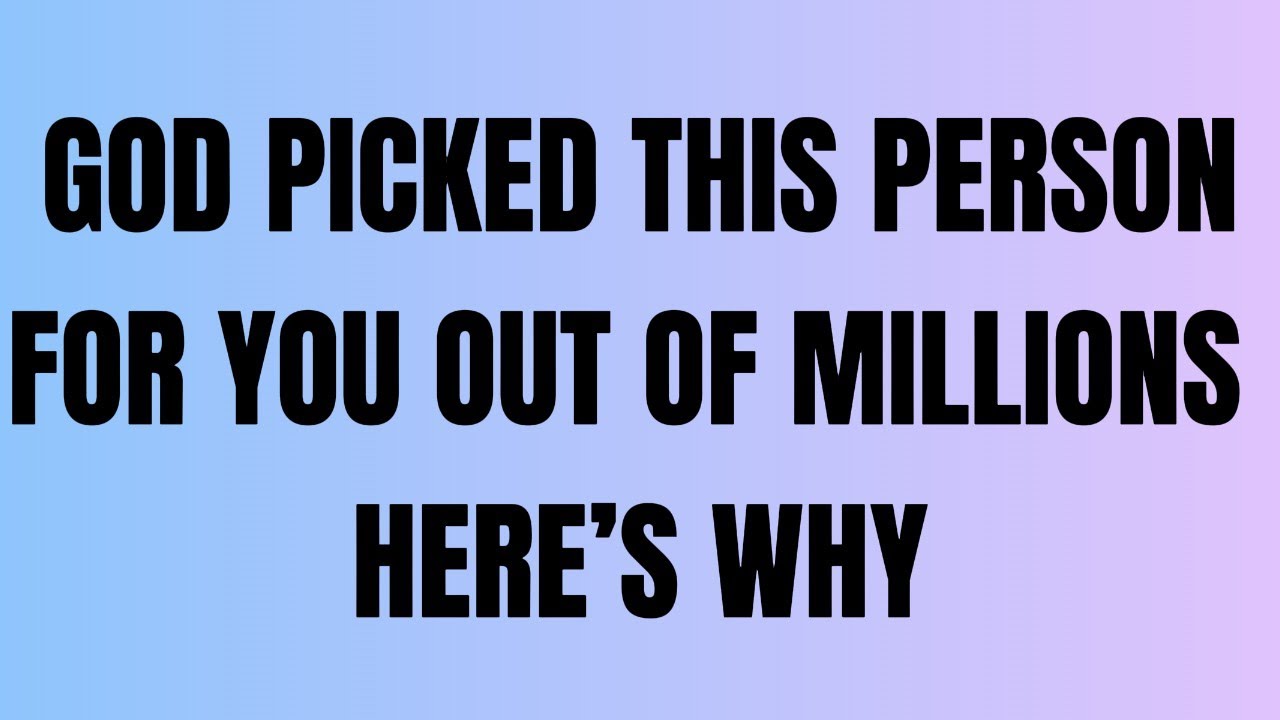 Angels Say: God Picked This Person for You Out of Millions Here’s Why ( Take this serious)