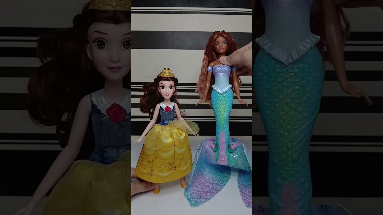 Волшебное преображение русалочек Ариэль и Белль