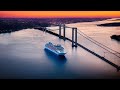 Jaw-Dropping Moment: Norwegian Epic Sails Under the Verrazzano-Narrows Bridge!