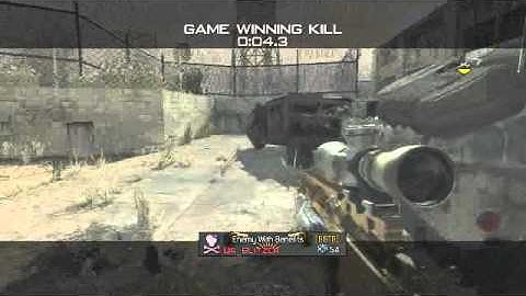 MW3: Dome free for all 360 QS final killcam
