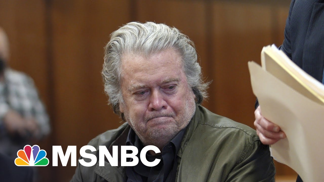 DOJ calls for six-month sentence for Trump ally Steve Bannon