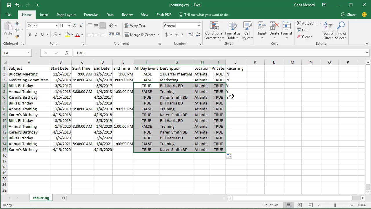 csv file example download