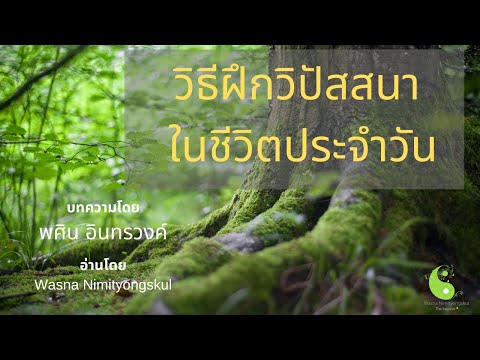 วีดีโอ: วิธีการเขียนวิปัสสนาของครู