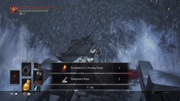 DARK SOULS 3- How to get "Pyromancer Parting Flame" from Ashes of Ariandel DLC