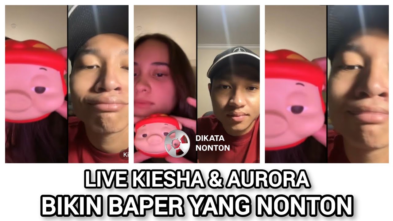 LIVE KEISHA ALVARO & AURORA RIBERO BIKIN BAPER #kieshaalvaro #auroraribero #video #live #couple