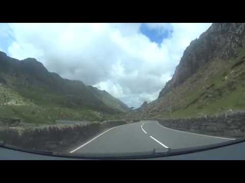 A Drive Through Llanberis Pass