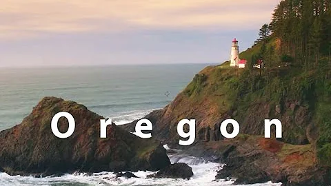 Beautiful Oregon Highlights & Pacific Northwest Coastal travel destinations in 4K UHD