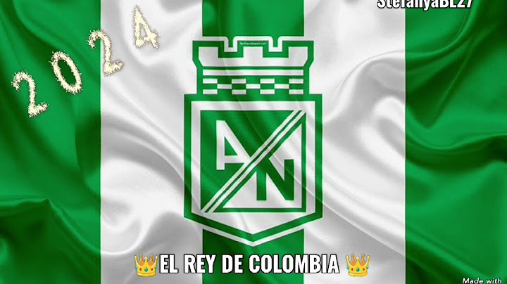 Campeón Atlético Nacional Estrella 18 2024 (Canción  Rey de Colombia) Creado por StefanyaBL27
