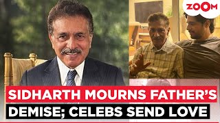Sidharth Malhotra Mourns Fathers Demise Priyanka Chopra, Alia Bhatt, Karan Johar Send Condolences