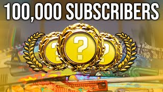 10,000$ case opening & tradeups (100k sub special)