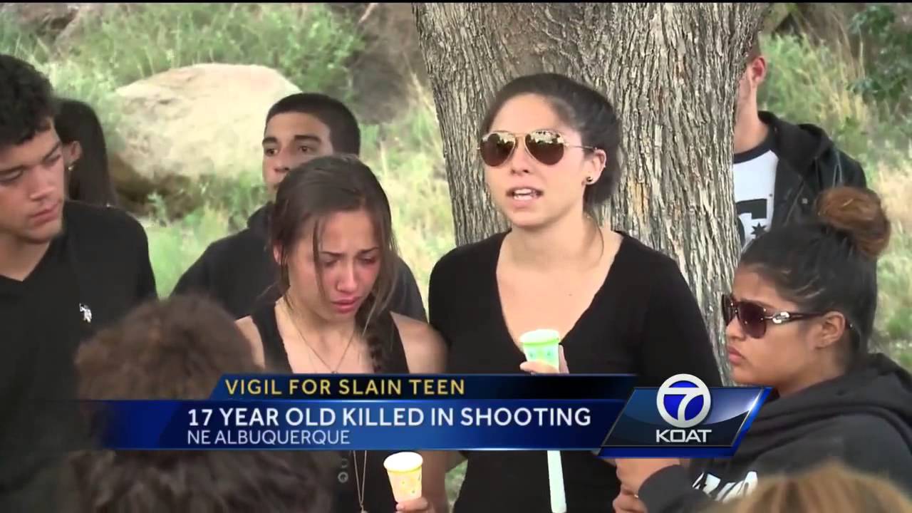 Vigil for Slain Teen: 17 Year Old Killed in Shooting - YouTube