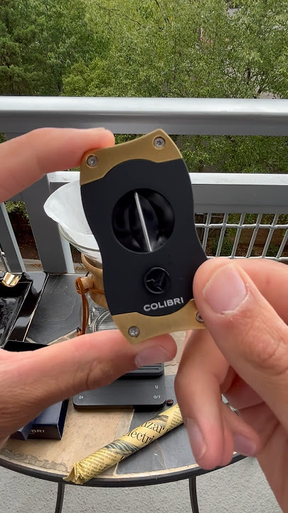Colibri V-Cut Unboxing and How to Use #cigars #coffee