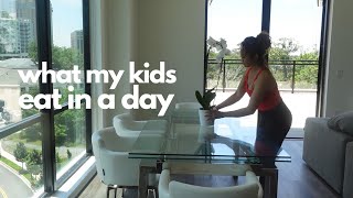 WHAT MY KIDS EAT IN A DAY | Avocado Toasts, Pasta with Sausage and Broccoli, Sweet and Sour Shrimp