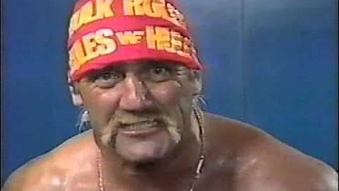 Hulk Hogan Promo on Macho Man Randy Savage - Mega Powers breakup 1989