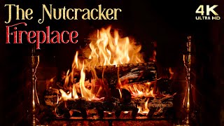 Tchaikovsky's The Nutcracker Music Fireplace  4K Christmas Ambience Music