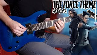Video thumbnail of "The Force Theme - Guitar Rock Cover - Star Wars"