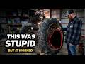 Cleaning a 1947 Fuel Tank the MOST Dangerous Way Possible