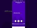 The Last Shall be First Affirmations Song