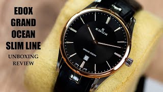 Edox Grand Ocean Slim Line 56002 357RC NIR Watch | Review Valjoux