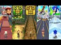 Subway Surfers Temple Run 2 TEMPLE RUN Little Singham Cycle Race Sonic Dash