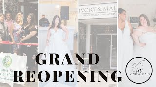 Ivory&amp;Main Reopening! | Long Island, NY | Plus Size Bridal Shop