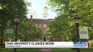 Ohio University classes begin