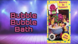 Bubble Bubble Bath Audio