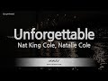 Nat King Cole, Natalie Cole-Unforgettable (Karaoke Version)