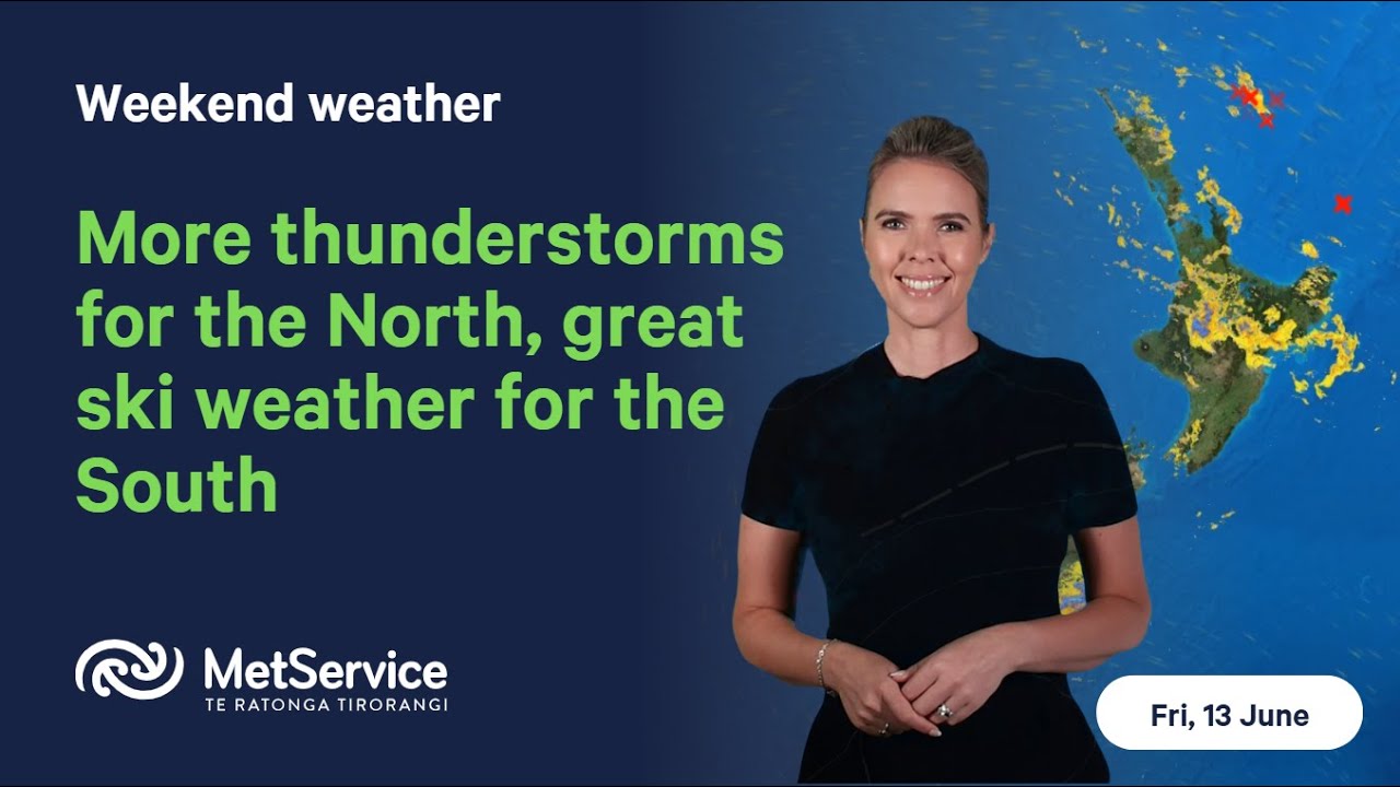 Weekend Weather for New Zealand - YouTube
