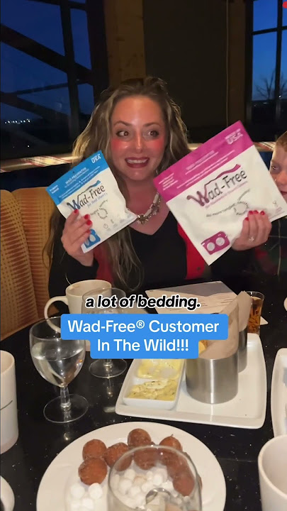 Replying to @love2book Wad-Free® is game-changing! 💥 Now available wi, Washing Sheets