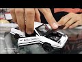toyota ae86 scale 1/28 diecast unboxing and test