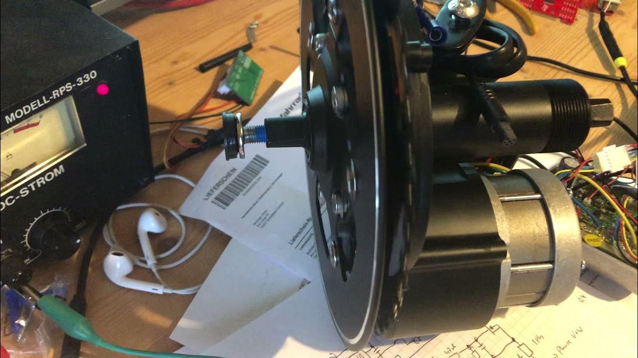 Tongsheng TSDZ2 running with new infineon controller, video of abrainer