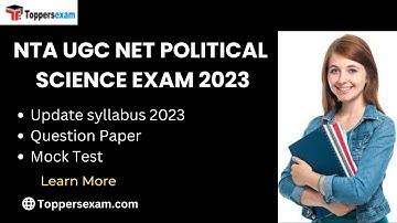 NTA UGC NET POLITICAL SCIENCE Update Syllabus & Pattern 2023, Selection Process, Printed Material