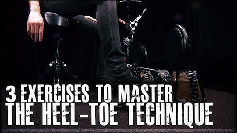 3 Exercises To Develop And Master The Heel-Toe Bass Drum Technique - James Payne