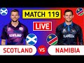 Scotland Vs Namibia Live | SCO vs NAM | ICC Cricket World Cup League Two 2023 | 2nd Innings