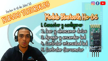 Como conectar y configurar modulo Bluetooth Hc-06