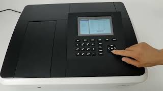 Double Beam Spectrophotometer C-7200 WL Calibration 2