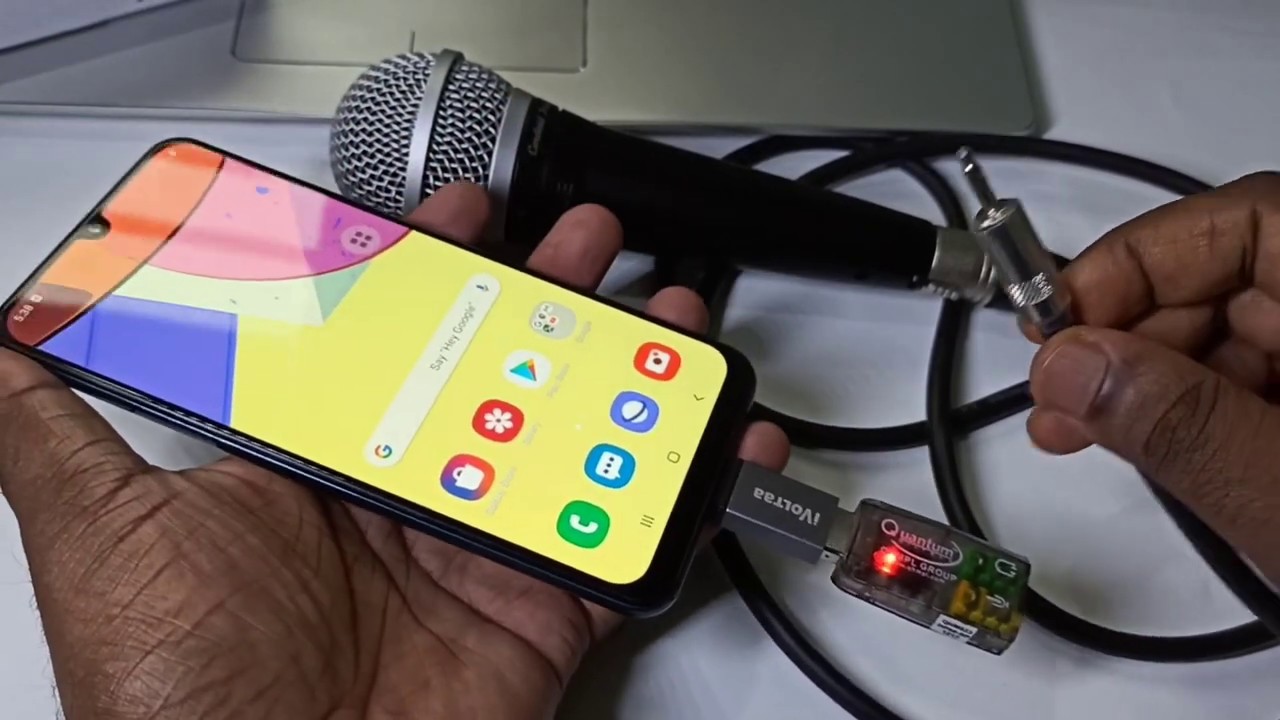 How To Use External Microphone On Android Mobile With 3.5Mm Audio Jack