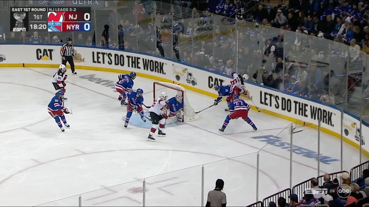 2023 Stanley Cup Playoffs. NJ Devils vs NY Rangers. Game 6 highlights