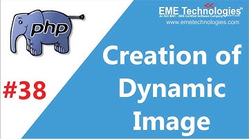 How to use Dynamic image creation in Core PHP