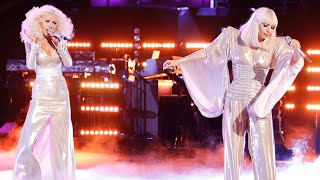 Lady Gaga &amp; Christina Aguilera - Do What You Want (Live on The Voice Finale) 4K