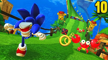 Best Sonic Game Mobile Sonic Dash - Endless Running Android ios Gameplay Part 10