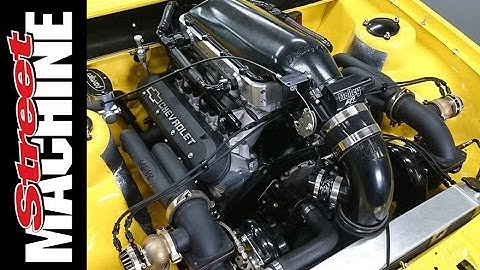 ISFAIR Twin Turbo Commodore On The Dyno