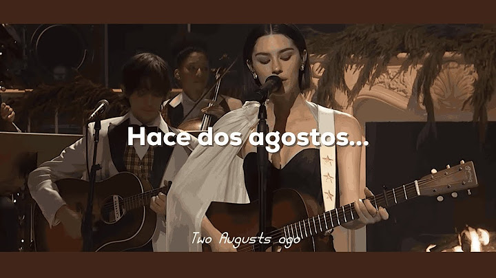 I Love You, I'm Sorry (live) - Gracie Abrams (Sub Español|English Lyrics) ၊၊||၊