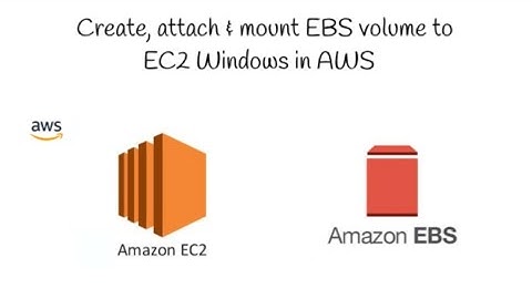 How to create, attach & mount EBS volume to Ec2 Windows in AWS