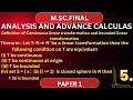LECTURE 5 M.SC. Final (Functional) Definition of continuous and bounded linear transformation