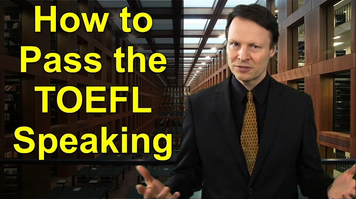 How to pass the TOEFL Speaking - Learn English with Steve Ford - Test Prep 22