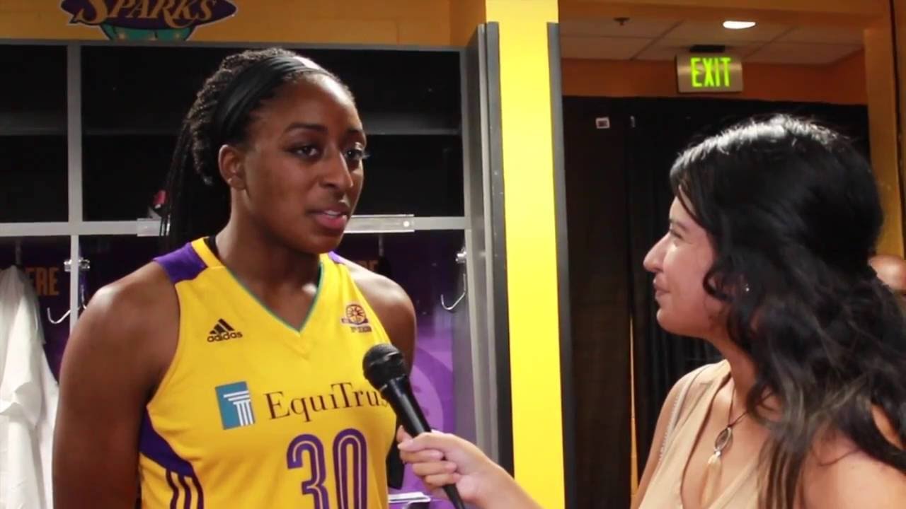Sparks' Nneka Ogwumike Talks Game 3, MVP and Family Values - YouTube