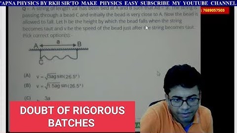 MODERN + SHM + COM DOUBTS OF RIGOROUS BATCH STUDENTS by RKH SIR