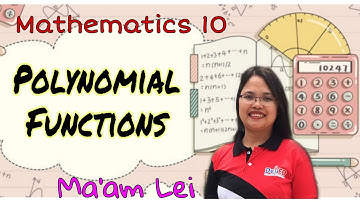 Polynomial Functions  (Grade 10 Quarter 2 Week 1)